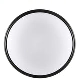 14 in. Indoor White, Black, Brushed Nickel and Bronze Adjustable CCT LED Flush Mount with Interchangeable Trims