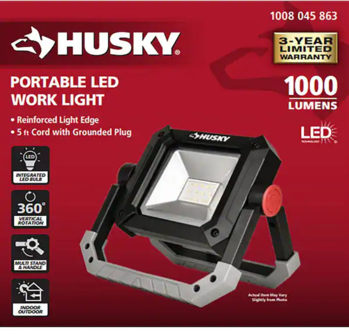 1000 Lumens LED Portable Work Light