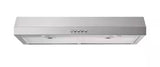 30 in. 320 CFM Convertible Under Cabinet Range Hood in Stainless Steel