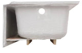 Studio 60 in. x 30 in. Soaking Bathtub with Right Hand Drain in White