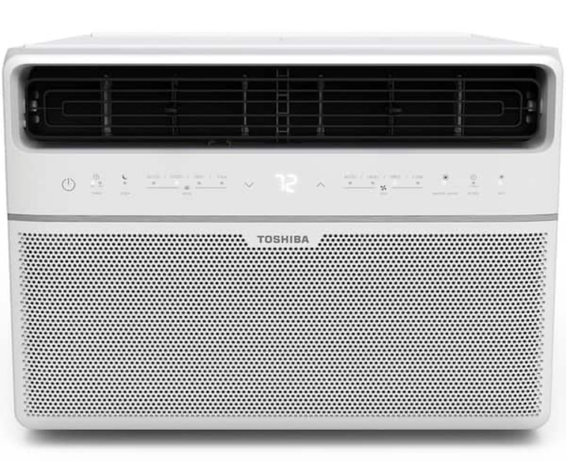 12,000 BTU 115-Volt Smart Wi-Fi Touch Control Window Air Conditioner with Remote for upto 550 sq. ft.