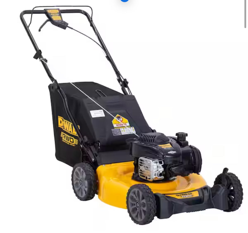 21 in. 150cc Briggs and Stratton 625ex Engine Rear Wheel Drive 2-in-1 Gas Self Propelled Walk Behind Lawn Mower