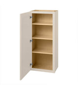 Avondale 18 in. W x 12 in. D x 42 in. H Ready to Assemble Plywood Shaker Wall Kitchen Cabinet in Antique White