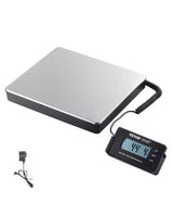 Digital Shipping Scale 440 lbs. LCD Screen Package Food Scale with Timer, Tare Function for Home Wired Connection