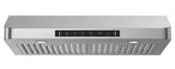 30 in. 900 CFM Ducted Under Cabinet Range Hood in Stainless Steel with 3 -Way Venting and Removable LED