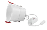 Trimless Integrated LED 3 in Round Canless Recessed Light for Kitchen Bathroom Livingroom, White Soft White