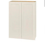 Avondale 30 in. W x 12 in. D x 42 in. H Ready to Assemble Plywood Shaker Wall Kitchen Cabinet in Antique White
