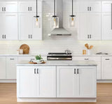 Avondale 33 in. W x 24 in. D x 34.5 in. H Ready to Assemble Plywood Shaker Sink Base Kitchen Cabinet in Alpine White