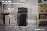 1-Piece 0.8/1.28 GPF Dual Flush Elongated Toilet in Black Seat Included
