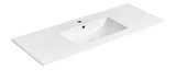 47.56 in. W x 18.31 in. D Ceramic Vanity Top in Glossy White