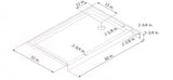 SlimLine 60 in. x 32 in. Single Threshold Shower Pan Base in White with Right Hand Drain