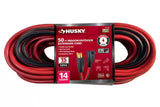 50 ft. 14/3 Medium Duty Indoor/Outdoor Extension Cord, Red/Black