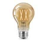 40-Watt Equivalent A19 LED Smart Wi-Fi Light Bulb Amber (2000K) powered by WiZ (1-Pack)