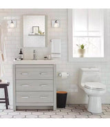 McClure 12 in. Rough in 1-Piece 1.0 GPF/1.28 GPF Dual Flush Elongated Toilet in White, Seat Included