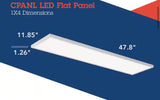 Contractor Select CPANL DCMK 1 ft. x 4 ft. 4000 Lumens Integrated LED Panel Light Switchable Color Temperature