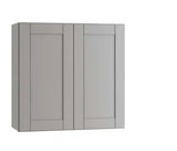 Richmond Vesuvius Gray Plywood Shaker Stock Ready to Assemble Wall Kitchen Cabinet Sft Cls 36 in W x 12 in D x 36 in H