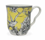 Adelaide 16-Piece Casual Yellow Porcelain Dinnerware Set (Service for 4)