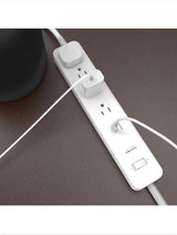 6 ft. 4-Outlet Surge Protector with 1 USB-A 1 USB-C Ports, White