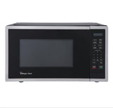 18.6 in W, 0.9 cu. ft. Countertop Microwave, in Stainless Steel with 900-Watt Cooking Power