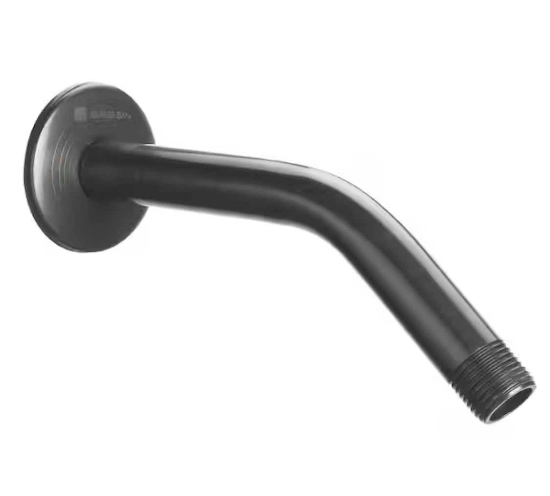 8 in. Shower Arm and Flange in Oil Rubbed Bronze