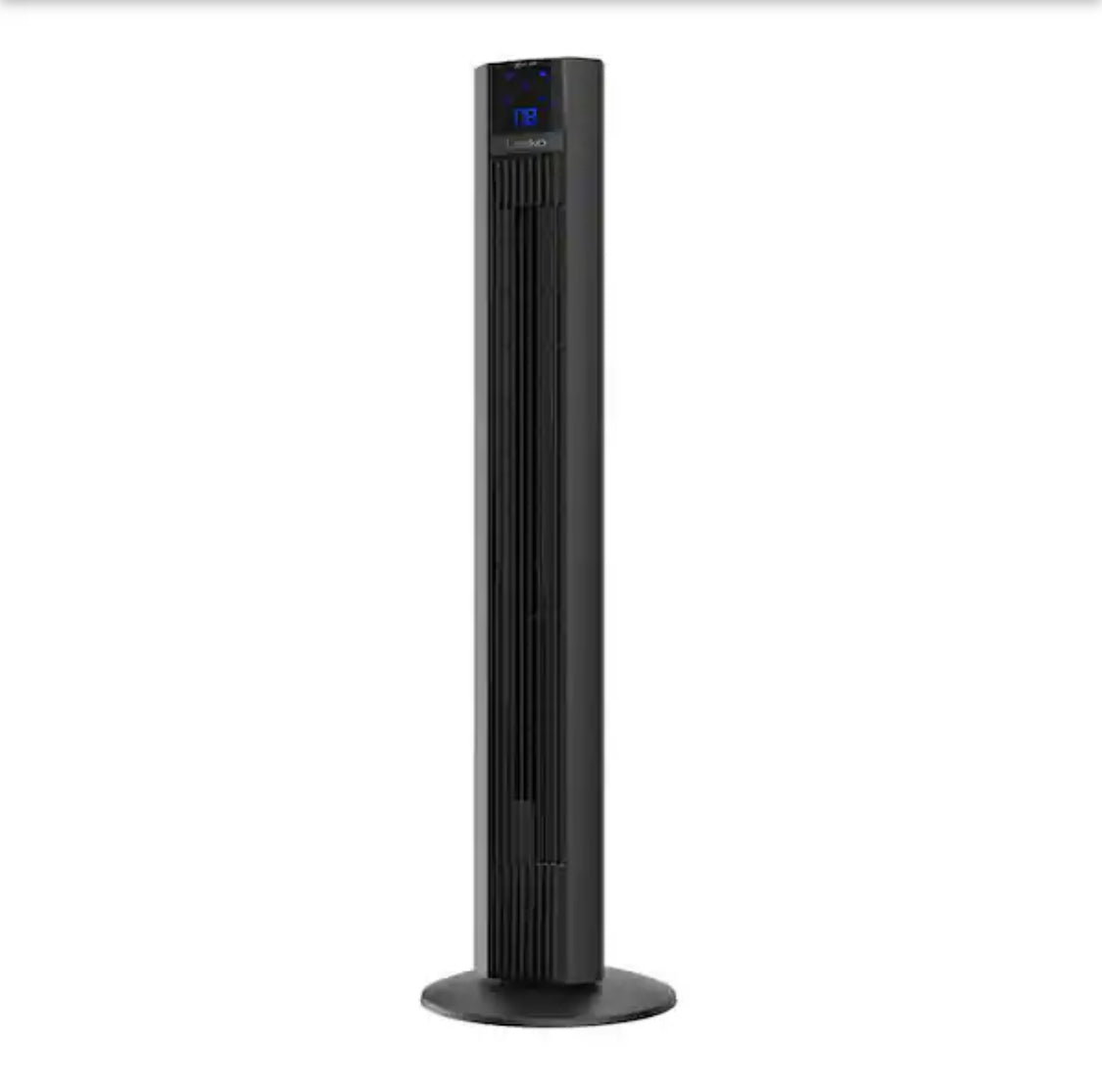 Xtra Air 48 in. 4-Speed Tower Fan in Black with Digital Display, Auto Mode, Timer and Remote Control