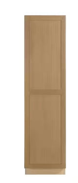 Avondale 24 in. W x 96 in. H x 24 in. D Ready To Assemble Plywood Shaker Utility Pantry Cabinet in White Oak