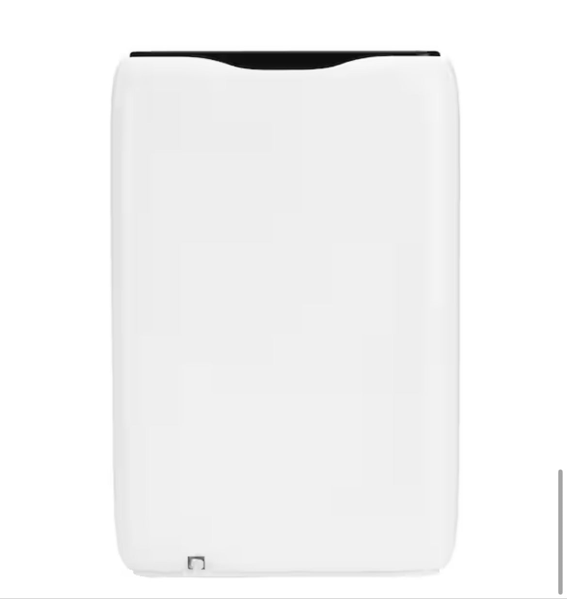 728 sq. ft. HEPA Pure Filter Console Air Purifier 18 in. White for Home, Timer, Wildfire Smoke, Dust, Odors, Allergens