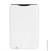 728 sq. ft. HEPA Pure Filter Console Air Purifier 18 in. White for Home, Timer, Wildfire Smoke, Dust, Odors, Allergens