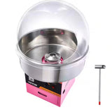 Electric Cotton Candy Machine, 1000-Watt Candy Floss Maker, Commercial Cotton Candy Machine with Stainless Steel Bowl