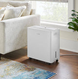 50 pt. Dehumidifier up to 4,500 sq. ft. ENERGY STAR for Basement, Garage, or Wet Rooms in White