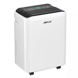 50 pt. 4,500 sq. ft. Quiet Dehumidifier in White with Drain Hose for Home, Basement, with Auto Defrost, 24H Timer