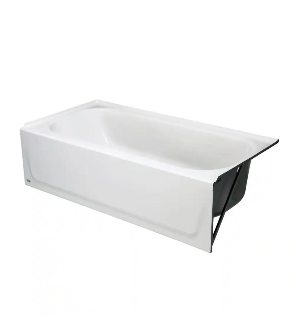 Maui 60 in. x 30 in. Soaking Bathtub with Right Drain in White