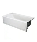 Maui 60 in. x 30 in. Soaking Bathtub with Right Drain in White
