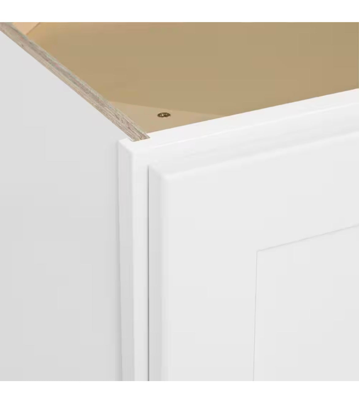 Avondale 33 in. W x 12 in. D x 30 in. H Ready to Assemble Plywood Shaker Wall Kitchen Cabinet in Alpine White