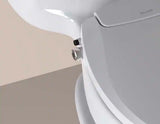 Swash Ecoseat Non-Electric Bidet Seat for Elongated Toilet in White
