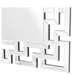 Timeless Home 37.5 in. W x 47.5 in. H x Contemporary Frameless Rectangle Clear Mirror