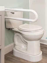 15¼ in. W x 28 ¾ in. L x 3½ in. H Toilet Riser for Larger Base Toilets in White, 500 lbs. Capacity