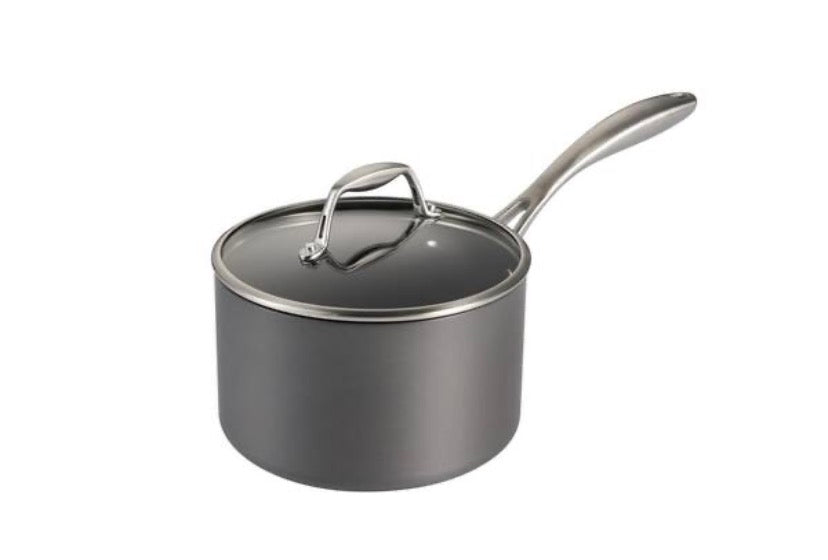Solara 3 qt. Hard-Anodized Aluminum Nonstick Covered Sauce Pan
