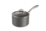 Solara 3 qt. Hard-Anodized Aluminum Nonstick Covered Sauce Pan