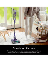 Powerdetect Ultra-Light Bagless Corded HEPA Stick Vacuum Cleaner for Multisurface in Purple with DuoClean Technology