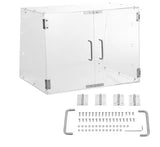 Pastry Display Case, 3-Tier Commercial Countertop Bakery Display Case, Acrylic Display Box, 20.7 in. L x 14.2 in. W