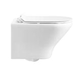 Monaco Elongated Toilet Bowl Only in Glossy White