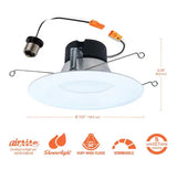 LT 5/6 in. LED Retrofit Module with Baffle Trim Selectable 5CCT 750-Lumens