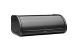 1-Piece Roll Top Steel Bread Box, Confident Gray