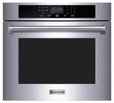30 in. Single Deluxe Wall Oven with Convection Self-Cleaning in Stainless Steel