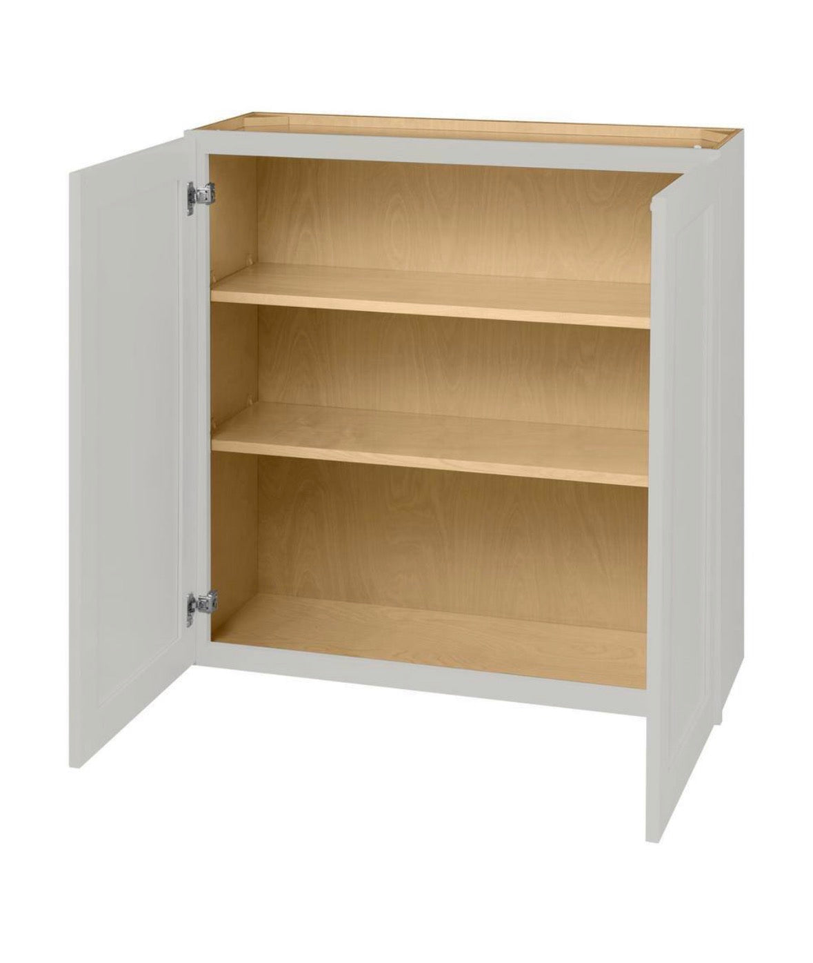 Avondale 36 in. W x 12 in. D x 36 in. H Ready to Assemble Plywood Shaker Wall Kitchen Cabinet in Dove Gray