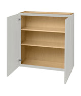 Avondale 36 in. W x 12 in. D x 36 in. H Ready to Assemble Plywood Shaker Wall Kitchen Cabinet in Dove Gray