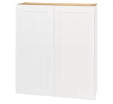 Avondale Shaker Alpine White Ready to Assemble Plywood 36 in Wall Kitchen Cabinet (36 in W x 42 in H x 12 in D)