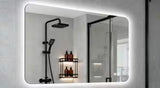 23.9 in. W x 35.9 in. H Rectangular Frameless LED Adjustable Backlit Large Area Anti-Fog Wall Mount Bathroom Mirror