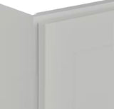 Avondale Shaker Dove Gray Ready to Assemble Plywood 18 in Wall Cabinet (18 in W x 36 in H x 12 in D)
